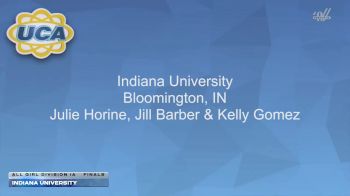 Indiana University [2026 All Girl Division IA Finals] 2026 UCA & UDA College Cheerleading and Dance Team National Championship