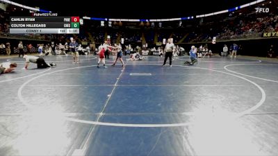 160 lbs Consy 1 - Cahlin Ryan, Phoenixville vs Colton Hillegass, Chestnut Ridge