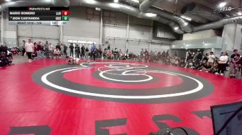 106 lbs 7th Place Match - Zion Castaneda, Greeley Central vs Mario Romero, La Junta