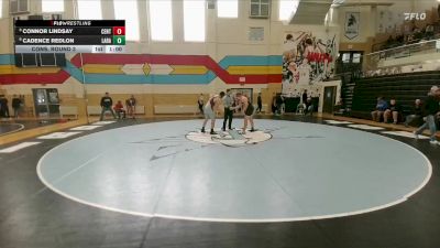 215 lbs Cons. Round 3 - Cadence Redlon, Laramie vs Connor Lindsay, Central
