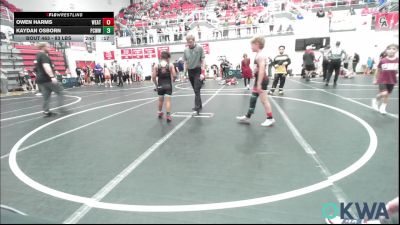 46 lbs Final - Tanner Birch, Tecumseh Youth Wrestling vs Koen Goodin, Cowboy Wrestling Club