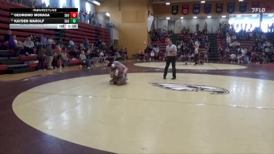 157 lbs Cons. Round 4 - Kayden Marolf, St. Ambrose University vs Georgino Moraga, St. Ambrose University