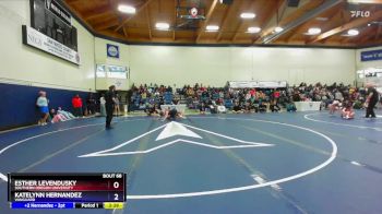 138 lbs Cons. Round 2 - Katelynn Hernandez, Vanguard vs Esther Levendusky, Southern Oregon University