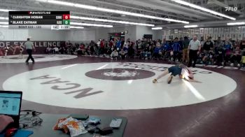 133 lbs Quarterfinal - Cleighton Hoban, Concordia Moorhead vs Blake Eatman, Iowa Lakes CC
