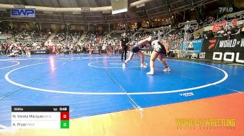 150 lbs Consi Of 8 #2 - Neviah Varela Marquez, NM Beast vs Addison Pryor, Pryor Tigers