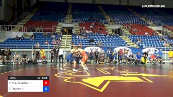 145 lbs Cons 32 #2 - Eamon-Antonio Toland Matos, Connecticut vs Trig Tennant, Kansas