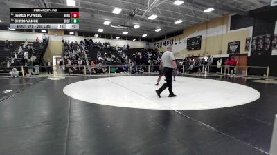 285 lbs Consi Of 8 #1 - James Powell, New Britain vs Chris Vance, Bridgeport Co-op