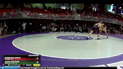 215 lbs Quarters & Wb (16 Team) - David Holguin, Garden City HS vs Harrison Smith, Waverly