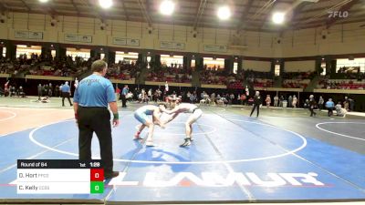 157 lbs Round Of 64 - Dashiel Hort, Poly Prep vs Colin Kelly, Charlotte Country