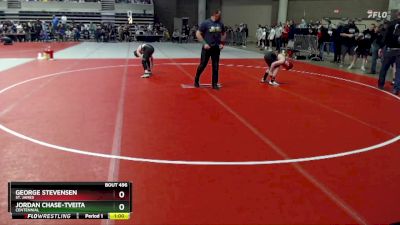 120 lbs Quarterfinal - Jordan Chase-Tveita, Centennial vs George Stevensen, St. James