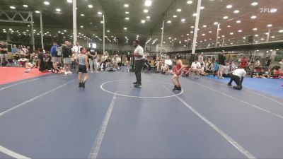 64 lbs Round 5 (6 Team) - Logan Piparo, Iron Horse vs Milan Bassiri, Capital City WC