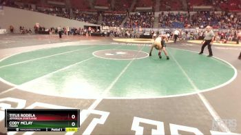 6A-150 lbs Champ. Round 2 - Cody McLay, Tigard vs Titus Rodela, Jefferson (Portland)