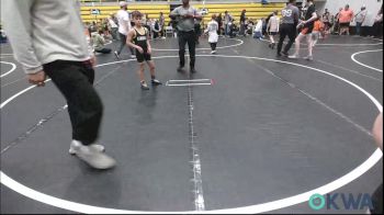 64 lbs Quarterfinal - Brady Wilkerson, Madill Takedown vs Mason Madrid, Lincoln Christian