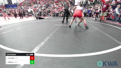 102 lbs Consolation - Lillie Cariker, Collinsville Cardinal Youth Wrestling vs Lexie Miller, Gameface Acadamy