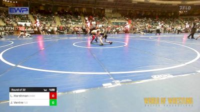 70 lbs Round Of 32 - Luke Harshman, Chase County Wrestling Club vs James Ventre, Florida Scorpions