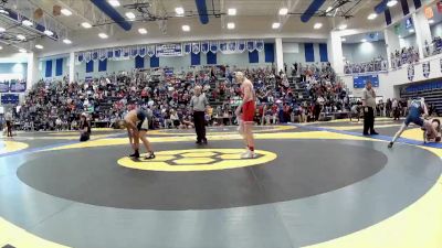 132 lbs Cons. Round 1 - Ryan Wallace, Van Wert vs Korbin Hughes, Niles