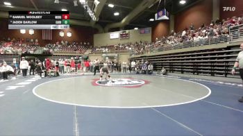 3A 106 lbs Cons. Round 2 - Samuel Woolsey, Morgan vs Jaden Barlow, Carbon