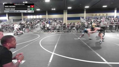 126 lbs Round Of 128 - Saul Jacobo, Knights WC vs Frank Soliz, Gold Rush Wr Ac
