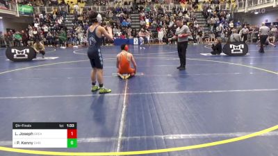 121 lbs Qtr-finals - Leo Joseph, Greater Latrobe vs Paul Kenny, Christian Brothers Acad.-NJ