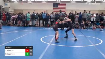 77 lbs Prelims - Josiah Sykes, Malvern Silver ES vs Nathan Boger, GA Justice Nearfall ES