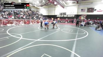 235 lbs Cons. Round 2 - Alexis Soto, Gahr vs Ava Manzano, Fillmore