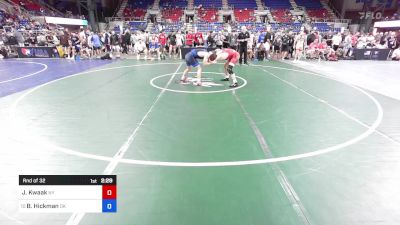 150 lbs Rnd Of 32 - Jason Kwaak, NY vs Beau Hickman, OK