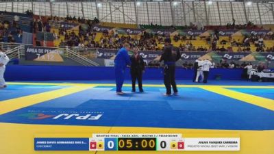 JULIUS VASQUES CARREIRA vs JAMES DAVIS GUIMARAES DOS SANTOS 2026 FPJJ Campeonato Paulista