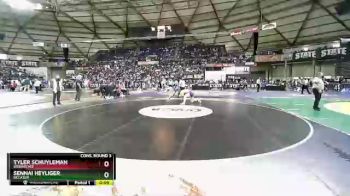 4A 170 lbs Cons. Round 3 - Sennai Heyliger, Decatur vs Tyler Schuyleman, Wenatchee