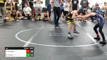 64 lbs Round 7 (8 Team) - Kaiden Crowley, Prestige Worldwide vs Michael Levine, Scorpions