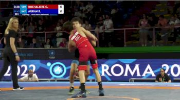 45 kg Repechage #2 - Giorgi Kochalidze, Georgia vs Beknur Mukan, Kazakhstan