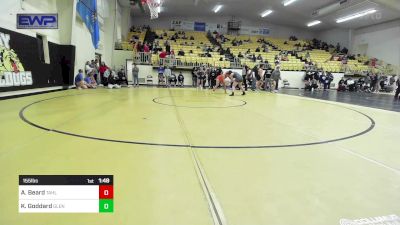 155 lbs Rr Rnd 1 - Addison Beard, Tahlequah Girls HS vs Kelbi Goddard, Glenpool