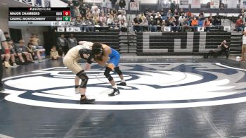 132 lbs Semis & 3rd Wb (16 Team) - Major Chambers, Rockmart vs Cedric Montgomery, Columbus