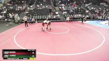 218 lbs Cons. Round 3 - Andy Juarez, Beaver vs Aiden Boden, Weber