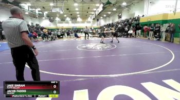 165 lbs Cons. Round 3 - Jake Sinram, Floyd Kellam vs Jacob Faddis, Hickory