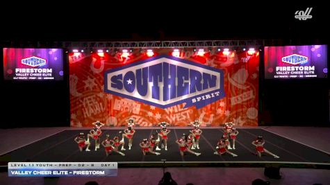 Valley Cheer Elite - Firestorm [2026 L1.1 Youth - PREP - D2 - B Day 1] 2026 Southern Nationals by Cheer Power