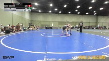 140 lbs Rr Rnd 2 - Marli Denmark, SOTM Big vs Marley Lewis, Shelton Wrestling Academy 7-12