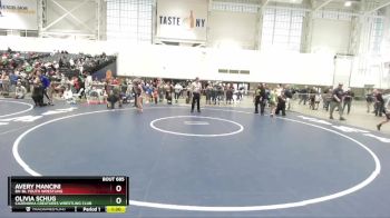 70-74 lbs Round 2 - Olivia Schug, Cazenovia Creatures Wrestling Club vs Avery Mancini, BH-BL Youth Wrestling