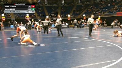105 lbs Round Of 32 - Sean Tanner, Lower Dauphin vs Mason Reis, Muncy