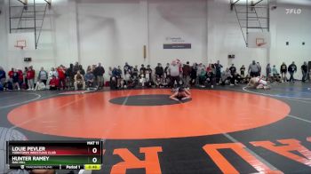 110 lbs Round 1 - Hunter Ramey, Oak Hill vs Louie Pevler, Yorktown Wrestling Club