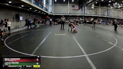 56 lbs Round 2 (10 Team) - Beau McKeown, Mat Assassins vs Lucas Krause, FLOW