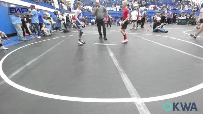 76 lbs Quarterfinal - Tucker Coffman, Piedmont vs Waylon Barnes, Harrah Little League Wrestling