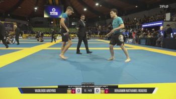 Vasileios Argyris vs Benjamin Nathaniel Rogers 2026 IBJJF European NoGi