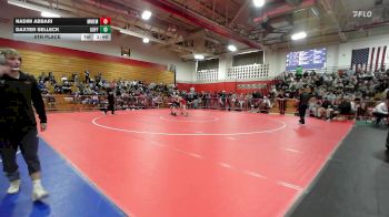 106 lbs 5th Place - Nadim Abbari, Manchester Memorial vs Daxter Selleck, Goffstown