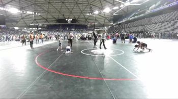 43 lbs Cons. Semi - Knox Ostlund, Askeo International Mat Club vs Levi Bechtold, Forks Wrestling Club