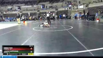 60 lbs Quarterfinals (8 Team) - Drew Fier, Minneota vs Jaxon Kapphahn, Roseau
