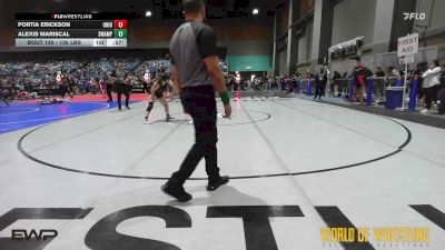 135 lbs Final - Portia Erickson, Union vs Alexis Mariscal, Swamp Monsters