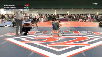 138 lbs Consi Of 64 #2 - Myles Sanchez, NE vs Hunter Arriaga, MT