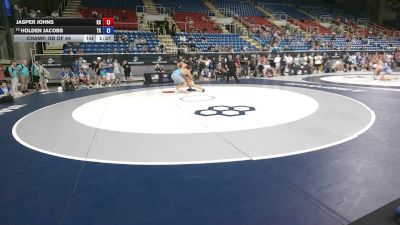 165 lbs Champ. Rd Of 64 - Jasper Johns, Kansas vs Holden Jacobs, Texas