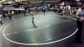 75 lbs Cons. Round 1 - Kenton Cochran, Falls City Wrestling Club vs Cade Egbarts, Arlington Eagles