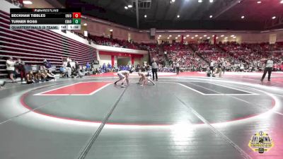 113 lbs Quarterfinals (8 Team) - Beckham Tibbles, UNION vs Turner Ross, EDMOND NORTH
